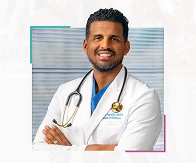 Dr. Marc Jean-Gilles at Abundant Life Healthcare in Lawrenceville, GA