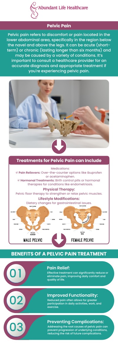 Lower abdominal regions typically experience pelvic discomfort. The discomfort may be constant or intermittent. A slow, widespread discomfort or an acute, stabbing sensation are both possible. Your everyday activities may be impeded if the discomfort is severe. Visit Dr. Jean-Gilles, DO, FACOG, for pelvic pain management at Abundant Life Healthcare. For more information, contact us today or book an appointment online. We are conveniently located at 601A Professional Drive, Suite 370, Lawrenceville, GA 30046. Lower abdominal regions typically experience pelvic discomfort. The discomfort may be constant or intermittent. A slow, widespread discomfort or an acute, stabbing sensation are both possible. Your everyday activities may be impeded if the discomfort is severe. Visit Dr. Jean-Gilles, DO, FACOG, for pelvic pain management at Abundant Life Healthcare. For more information, contact us today or book an appointment online. We are conveniently located at 601A Professional Drive, Suite 370, Lawrenceville, GA 30046.